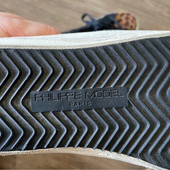 Philippe Model Paris  Leo Fluo sneakers Sz 38 - Picture 12 of 12